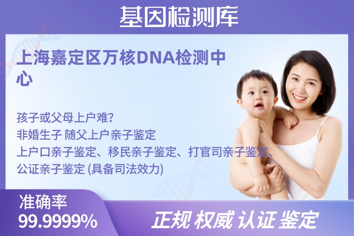上海嘉定区司法DNA亲子鉴定