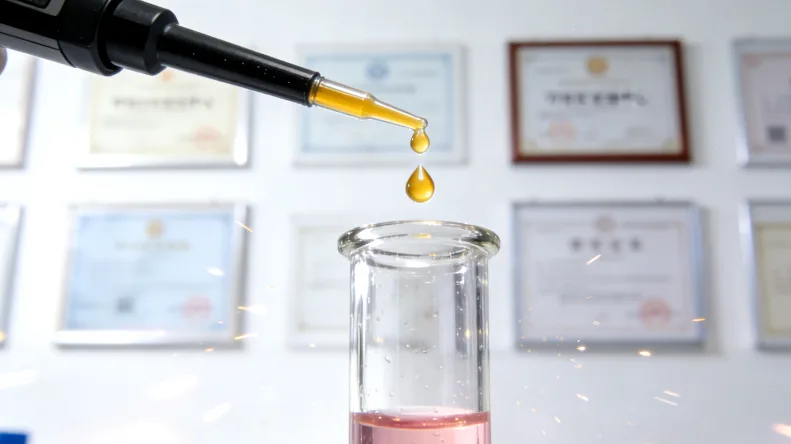 示意图：血液中ctDNA与正常DNA比例对比