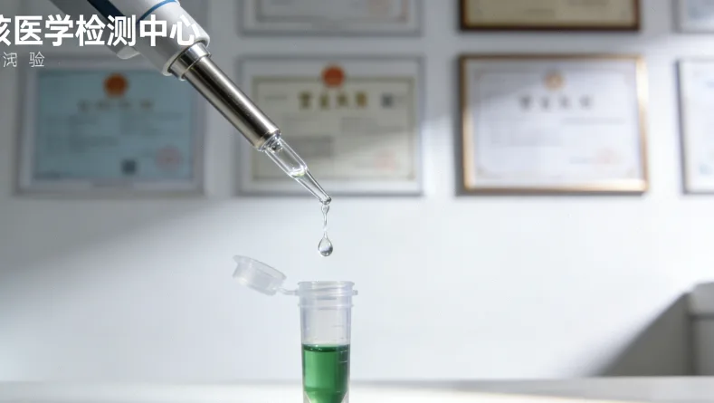 血液样本进入基因测序仪示意图