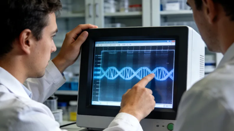 医生与患者沟通ctDNA检测报告