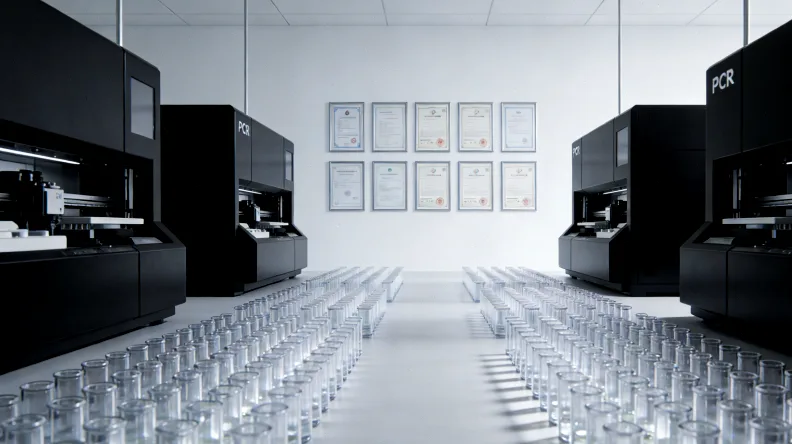 肠镜筛查发现早期息肉示意图