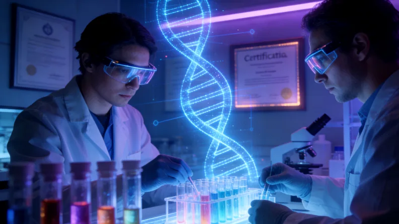 肠癌基因检测报告示意图