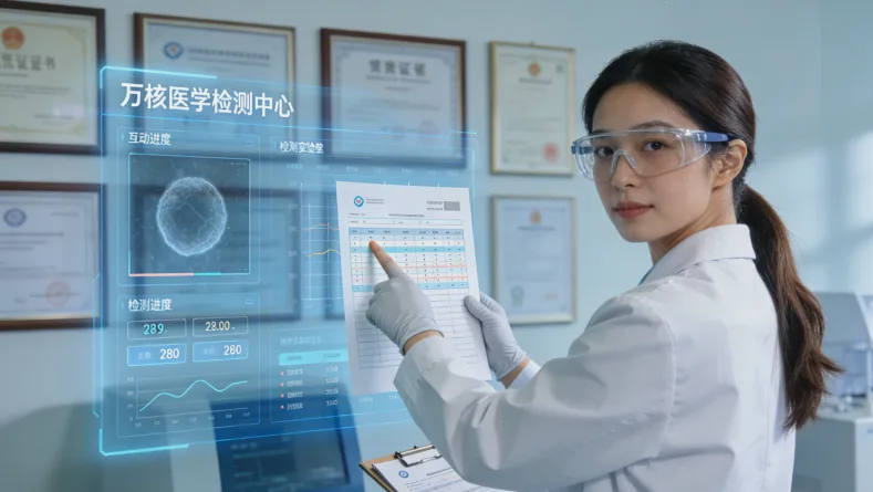 显微镜下的结直肠癌细胞示意图