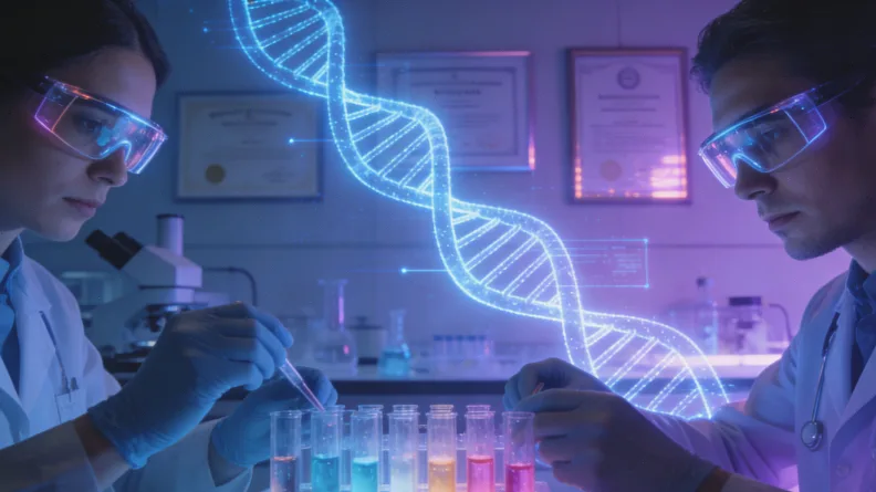 RAS基因检测报告单关键部分特写