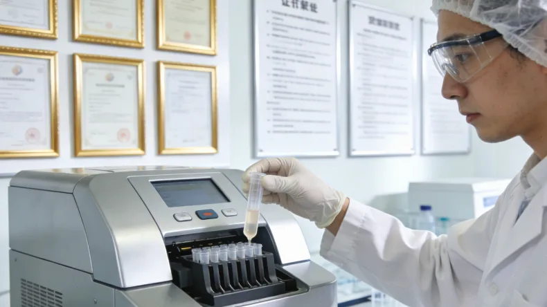 穿刺活检过程示意图