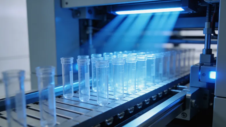 从腹水中离心收集到的肿瘤细胞团块