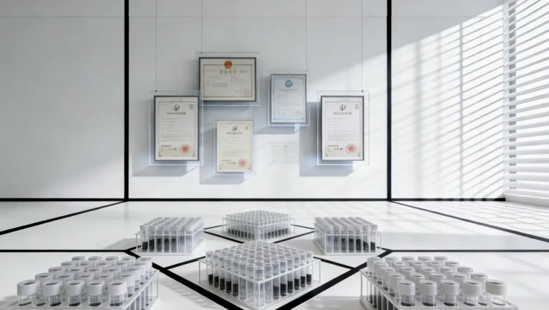 医生与患者讨论腹水基因检测报告