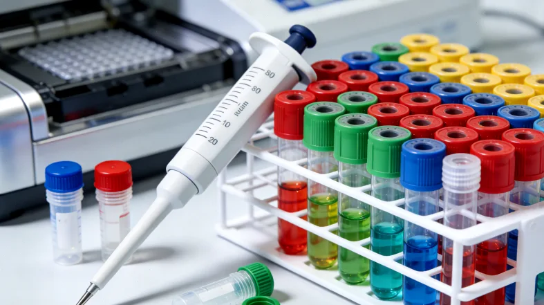 内镜下多种止血工具（钛夹、电凝探头）展示