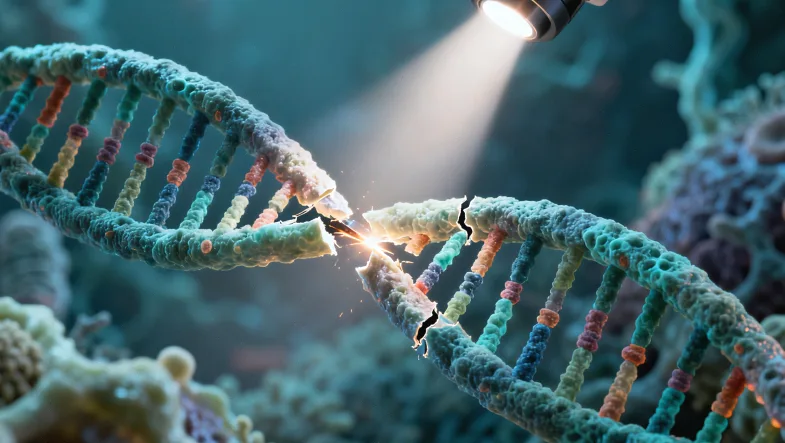 正常红细胞与镰状红细胞对比示意图