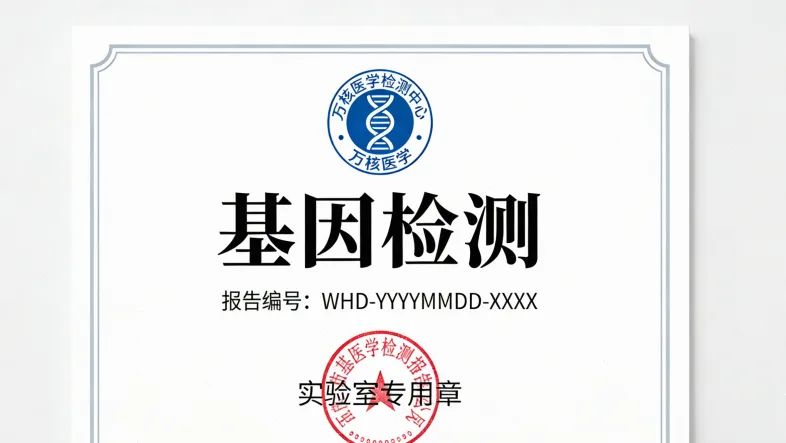 基因检测报告上高亮显示的MSI-H结果