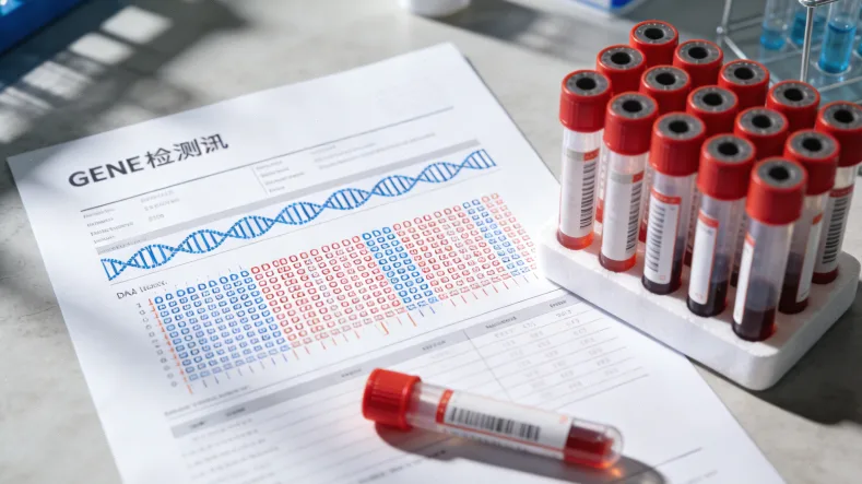 示意图：肿瘤细胞释放ctDNA进入血液