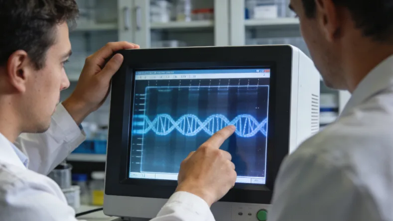 肿瘤异质性示意图，展示不同颜色癌细胞混杂