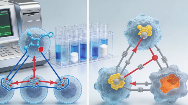靶向药与免疫药联用作用机制示意图