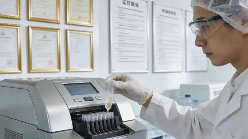 肝癌组织病理切片与基因检测报告对比图