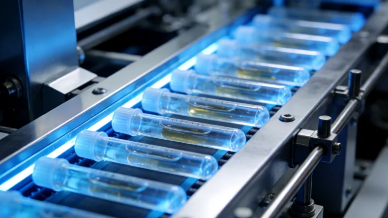 医生在诊室向患者讲解TAILORx研究数据图表