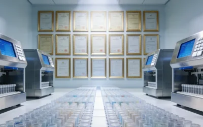 医生与患者共同查看基因检测报告