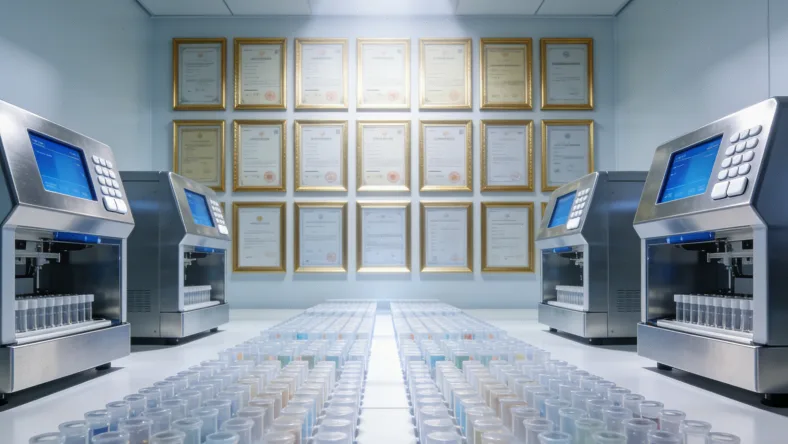 医生与患者共同查看基因检测报告