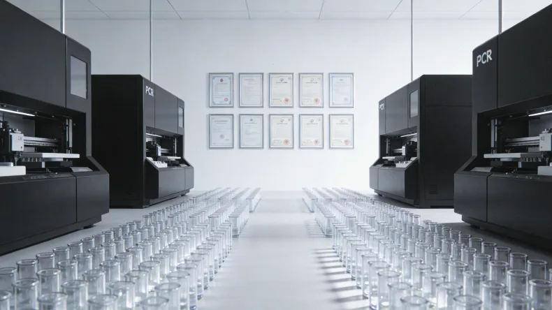 两位不同年龄女性对比看同一份检测报告