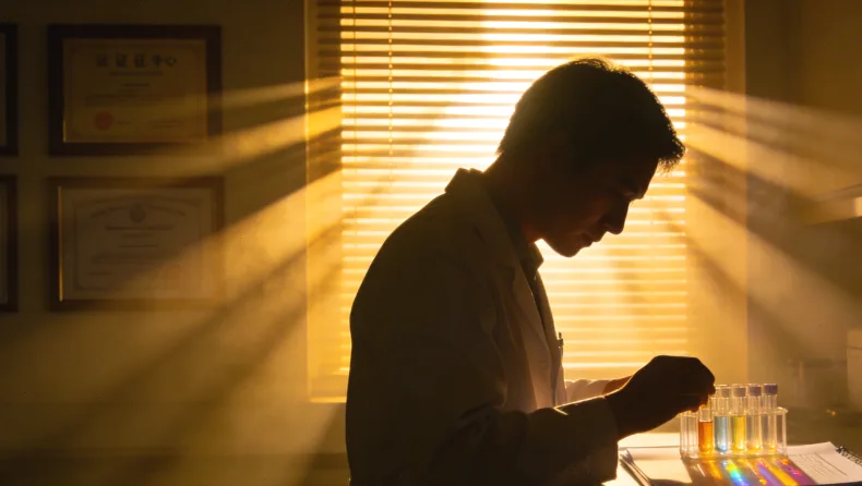 基因检测报告单示意图