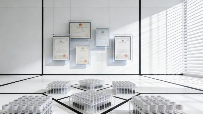 医生与乳腺癌患者共同查看病理报告