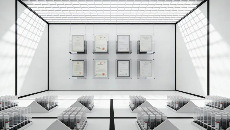 医生与患者共同查看21基因检测报告