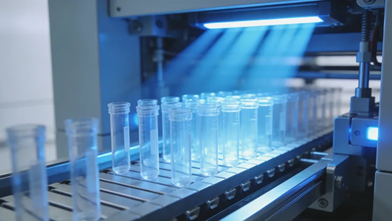 两位女士对比手中不同的检测报告，面露疑惑