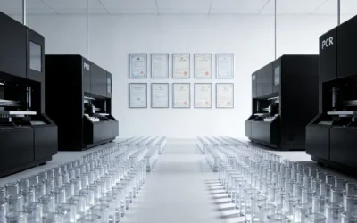 显微镜下的导管原位癌（DCIS）细胞图像