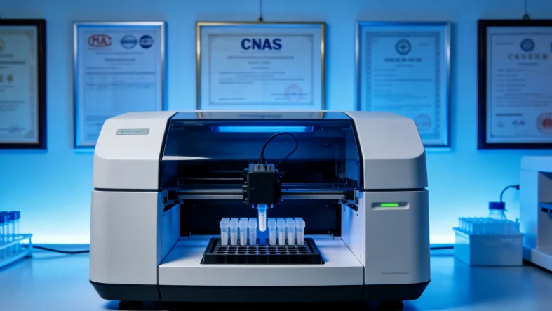 进口与国产检测流程对比示意图