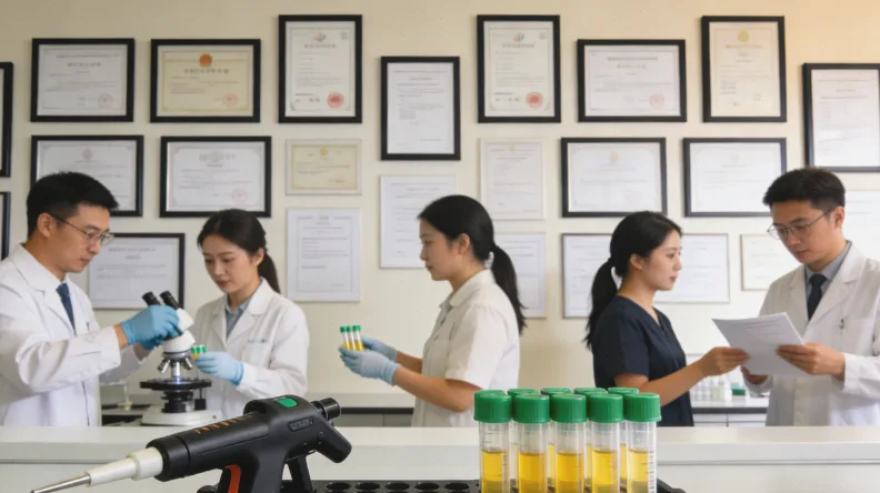 基因检测报告单特写,突出“大Panel”与“小Panel”选项