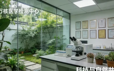 医生与有吸烟史的肺癌患者讨论基因检测报告