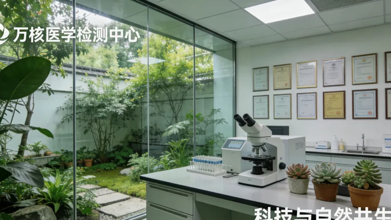 医生与有吸烟史的肺癌患者讨论基因检测报告