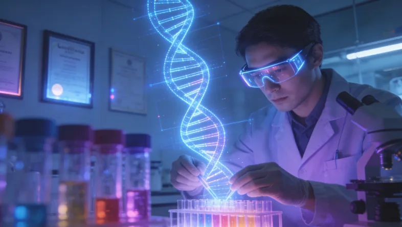 多基因检测NGS技术流程示意图