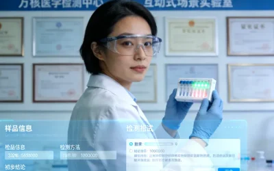 NGS技术工作原理示意图：将DNA片段化并平行测序