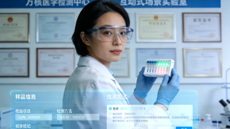 NGS技术工作原理示意图:将DNA片段化并平行测序