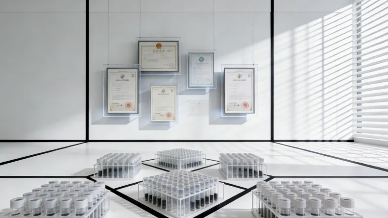 一个人拿着基因检测报告,表情疑惑