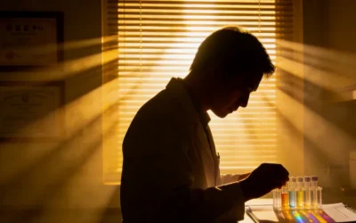 警察识别错误条形码抓捕坏蛋的漫画示意图