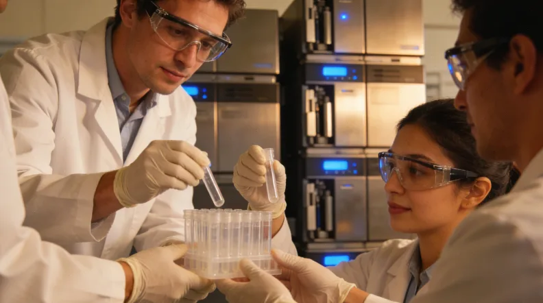 示意图：临床试验数据分析寻找生存获益“拐点”的过程