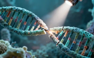 染色体正常与平衡易位对比示意图