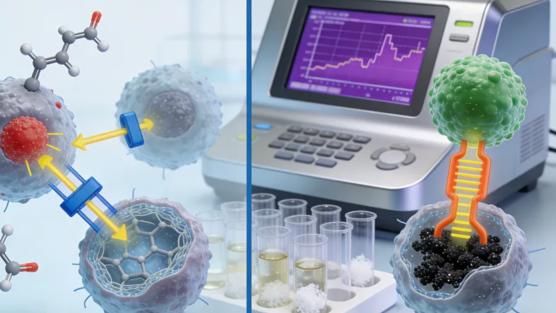 医生与患者拿着检测报告沟通的场景