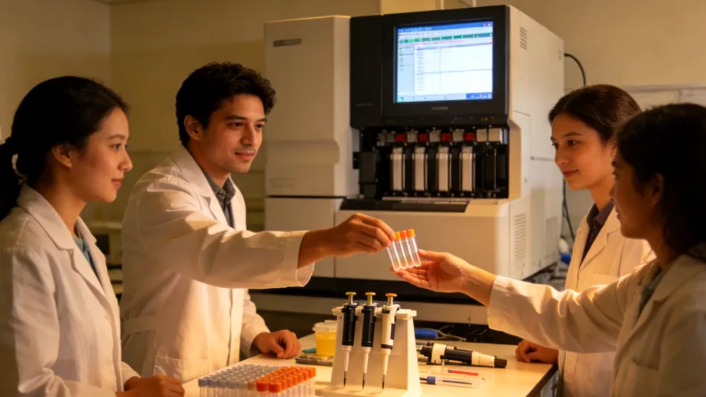 现有PD-L1、TMB、MSI指标与未来多维度预测模型的对比示意图