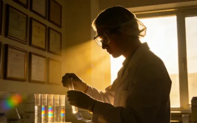 一张显示基因检测报告部分截图，用红圈标出“VUS”字样