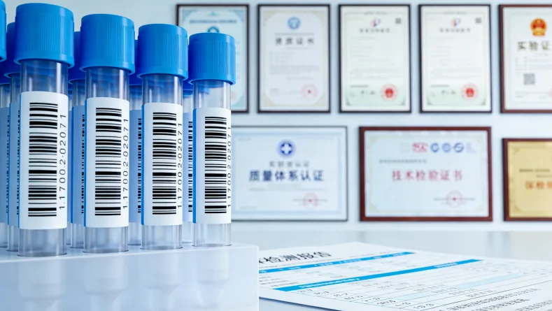 香烟和酒瓶上打着红色的禁止符号