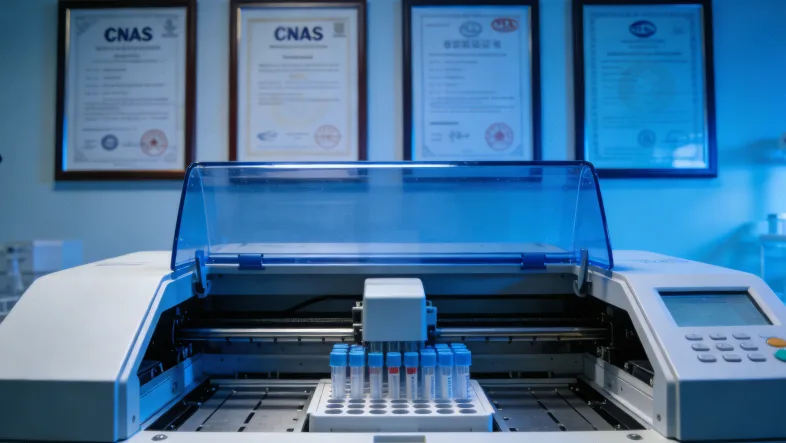 结肠镜检查过程的卡通科普示意图