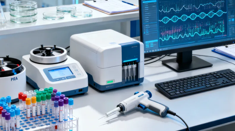 一张显示DNA双螺旋与错配修复基因关系的示意图