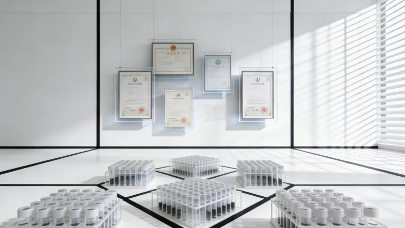 新旧两份基因检测报告对比示意图