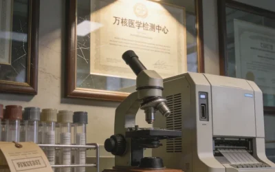 一位女性拿着基因检测报告，表情困惑