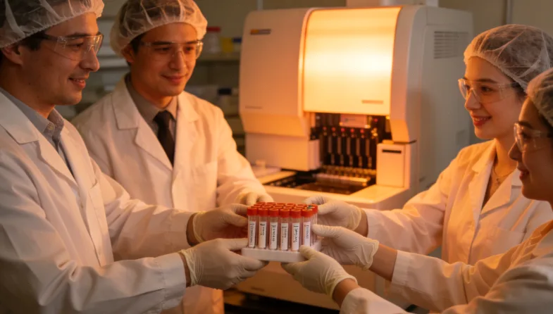 不同基因检测技术（FISH、NGS）原理对比示意图