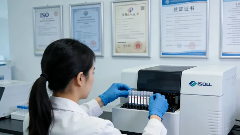 肺癌基因检测报告示意图