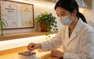 显微镜下显示的结直肠癌细胞示意图