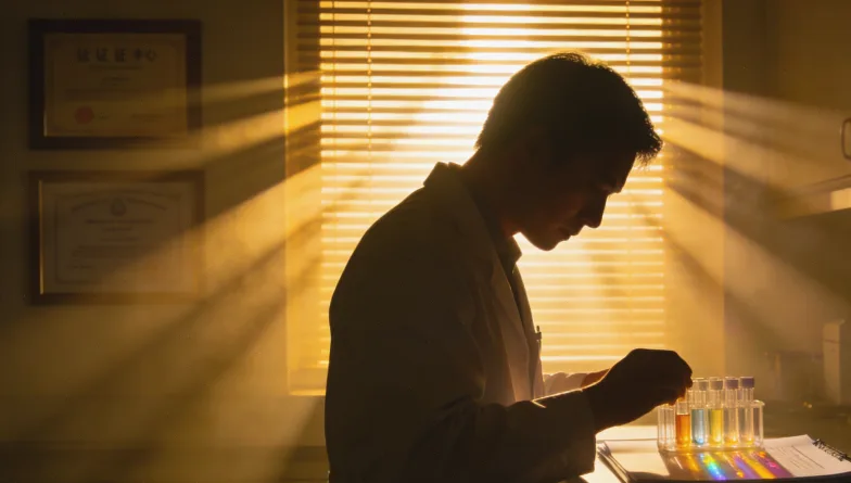 基因测序仪器的内部结构示意图